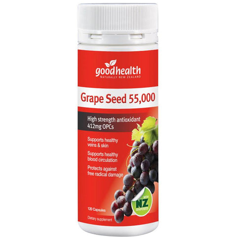 Good Health Grapeseed High Strength 55000 120s