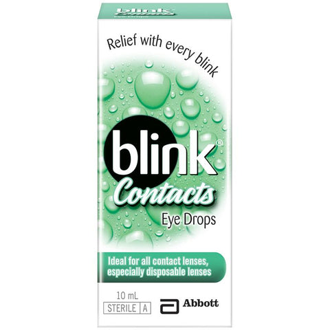 blink contacts eye drops 10ml