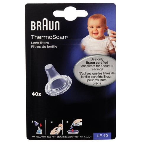 braun thermoscan lens filters lf40