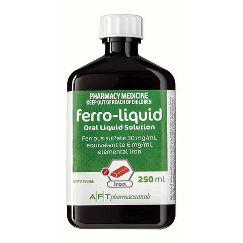 ferro liquid 250ml 30mg/ml