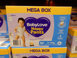 Babylove Nappy Pants Size 4 84 pack
