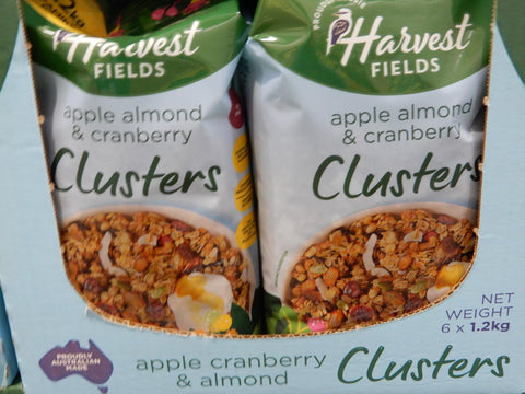 HARVEST FIELDS APPLE ALMOND & CRANBERRY 1.2KG