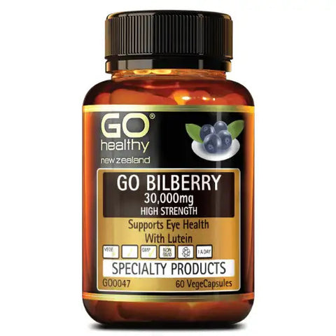 Go Healthy Bilberry 30000mg 60s