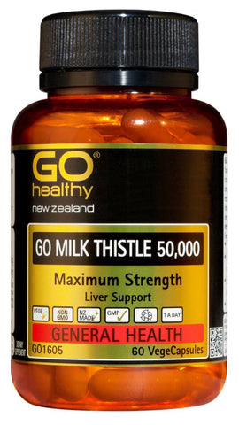 Go Healthy Milk Thistle 50000 60c
