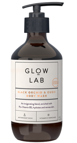 Glow Lab Black Orchid & Oudh Body Wash 400ml
