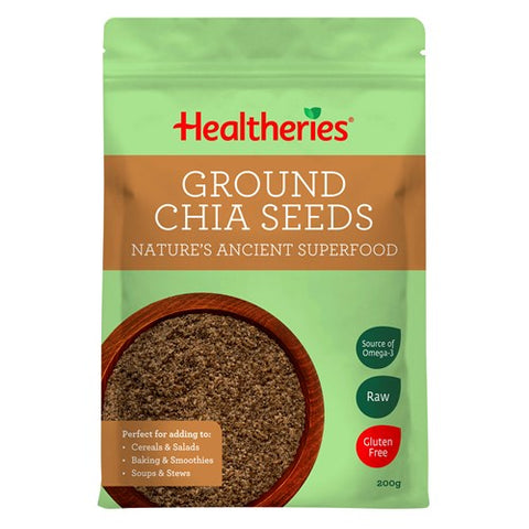 Healtheries Chia Seeds Ground 200g