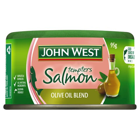 John West Salmon In Olive Oil can 95g