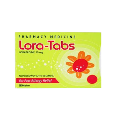 LORA-TABS 10MG ALLERGY & HAYFEVER 90 TABLETS