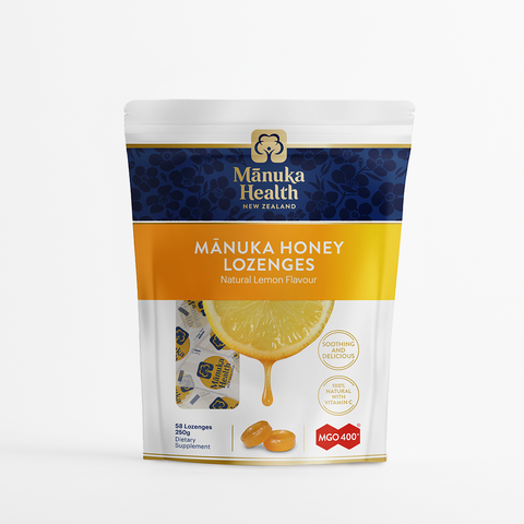 ManukaHealth Honey Lemon Lozenges 250g
