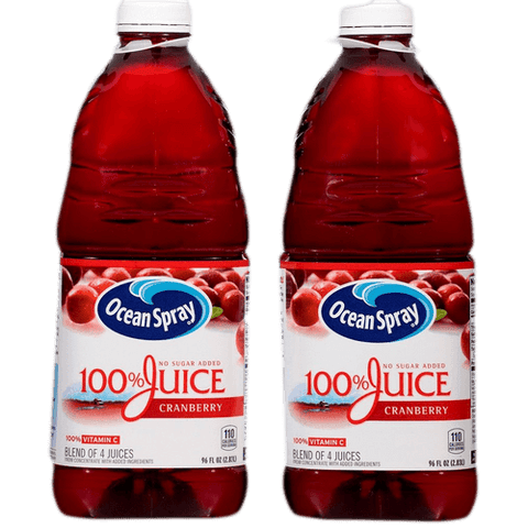 OCEAN SPRAY CRANBERRY FRUIT DRINK 2X2.83L