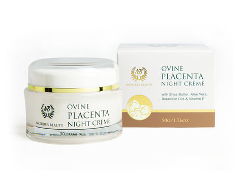 Natures Beauty Placenta Night Cream 50g