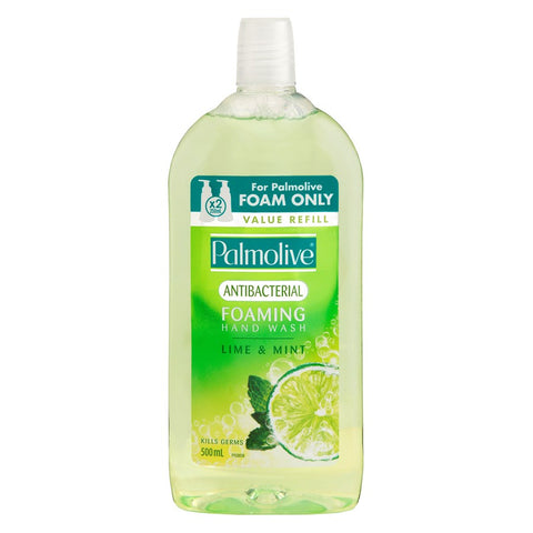 Palmolive Foaming Hand Wash Antibacterial Lime & Mint refill 500ml