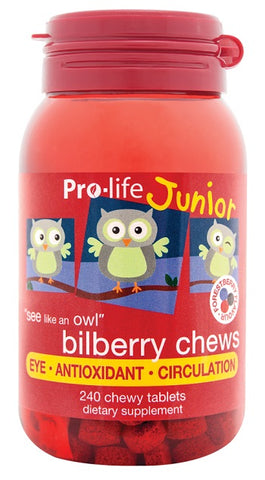 Prolife Junior Bilberry Chews 240s