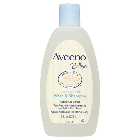 Aveeno Baby Wash & Shampoo 236ml