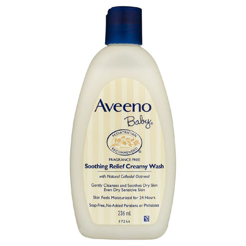 Aveeno Baby Smooth Cream Wash 236ml