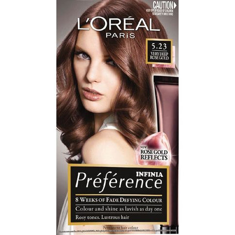 L'Oreal Paris Preference Very Deep Rose Gold 5.23