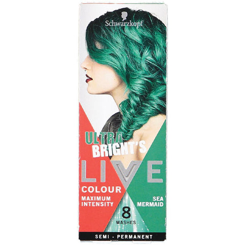 Schwarzkopf Live Ultra Bright's Sea Marine Hair Colour 1ea
