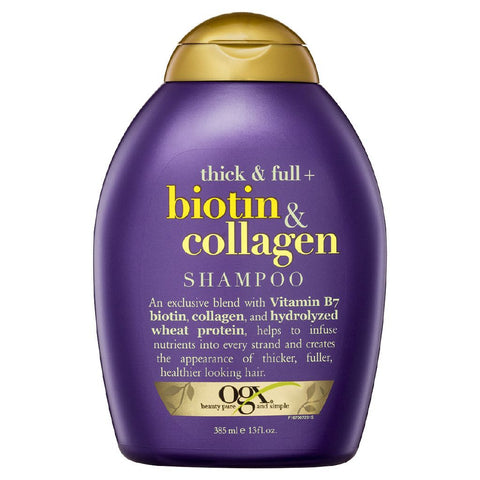OGX Biotin & Collagen Shampoo - 385ml