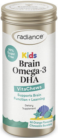 Radiance Kids Brain Omega 3 DHA 50s