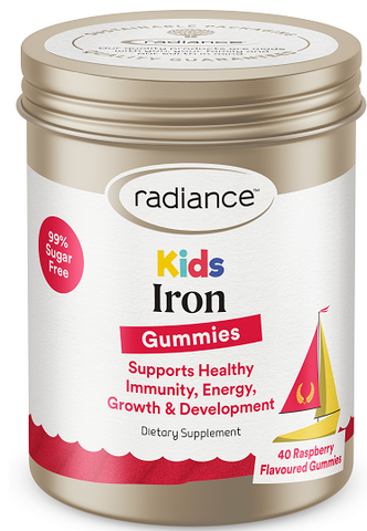 Radiance Kids Iron Gummies 40s