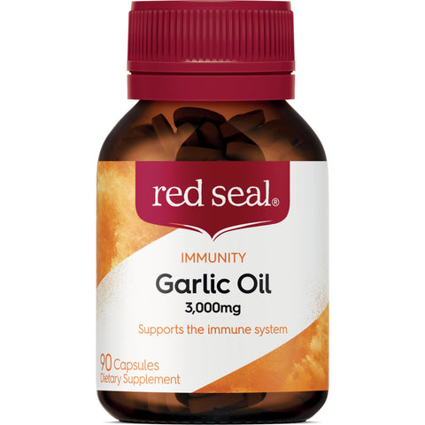 Red Seal Dietary Supplement Garlic Oil 3000mg capsules 90pk