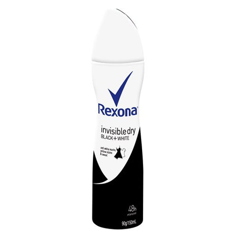 Rexona For Women Anti-pers Aerosol Black & White 150ml