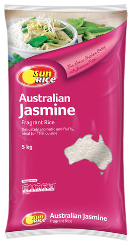Sun Rice Jasmine Rice bag 5kg