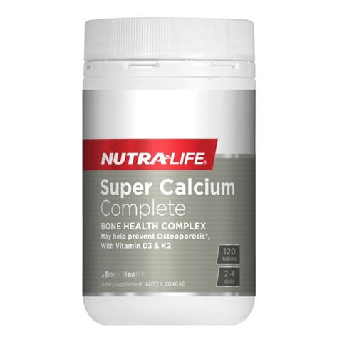 Nutralife Super Calcium Comete Gold 120s