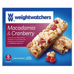 Weight Watchers Muesli Bars Macadamia & Cranberry 136g 4pk