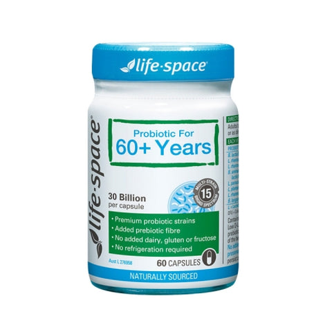 Life Space Probiotic For 60+ years   (60c)