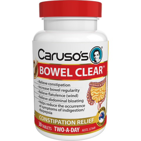 Caruso's Bowel Clear 30 Tablets