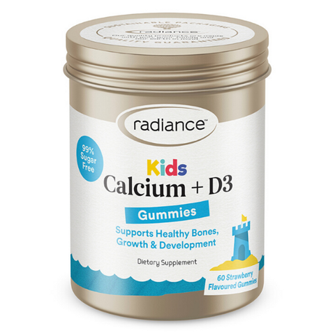 Radiance Kids Gummies Calcium + Vit D3 60s