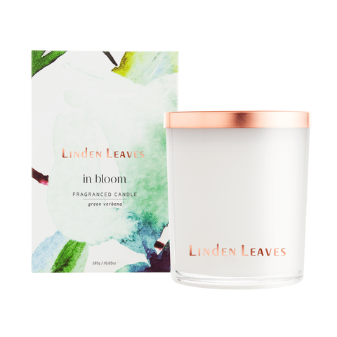 Linden Leaves fragranced candle green verbena (285g)