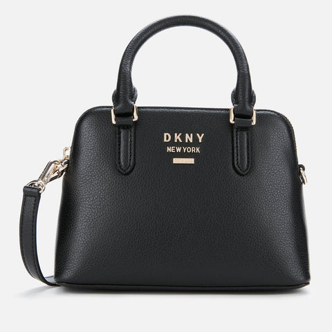 DKNY WOMEN'S DOME HANDBAG SAFFIANO LEATHER
