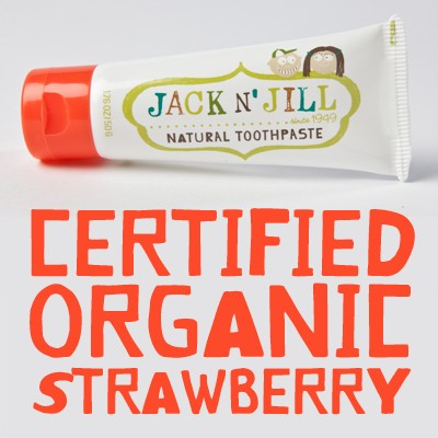 Jack N' Jill Natural Kid Toothpaste-Strawberry   (50g)