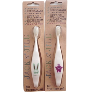 Jack N' Jill Bio Toothbrush-Hippo   (each)