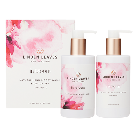 Linden Leaves Pink Petal Wash & Lotion (300ml*2)