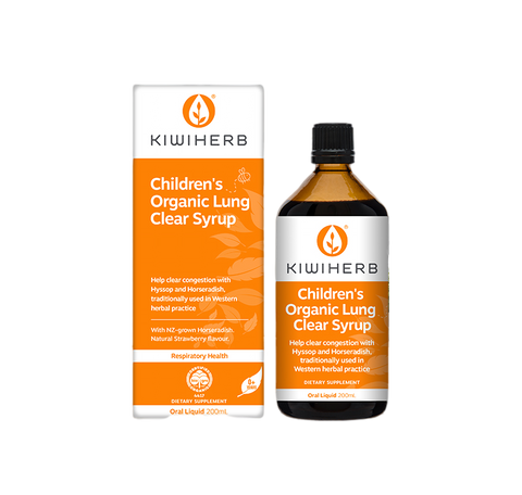 KiwiHerb Children's Organic Lung Clear Syrup(200ml)