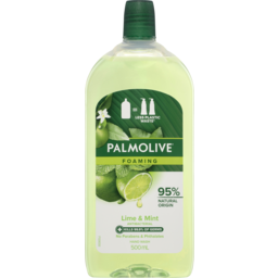 Palmolive Hand Wash Foaming Antibacterial Lime & Mint Refill 500ml