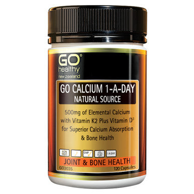 Go Healthy Calcium 1-A-Day 120c