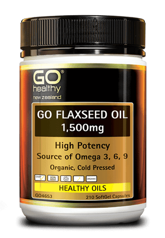 Go Healthy Flaxseed Oil 1500mg 210c 210s