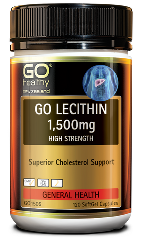 Go Healthy Lecithin 1500mg 120c
