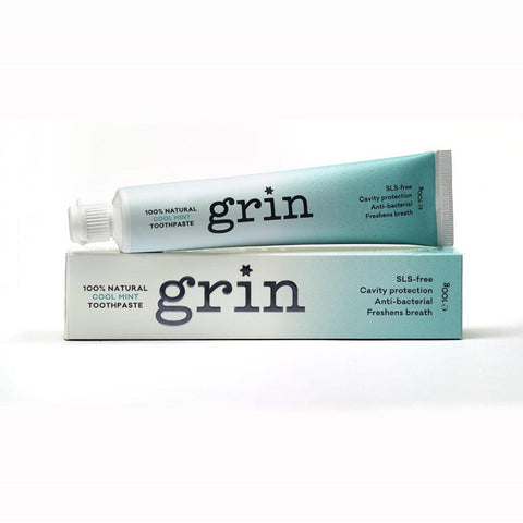 Grin 100% Natural Cool Mint Toothpaste 100g