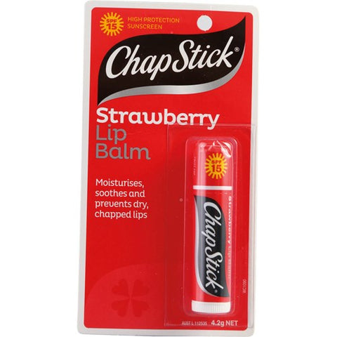 ChapStick Strawberry Lip Balm SPF15+ 4.4g