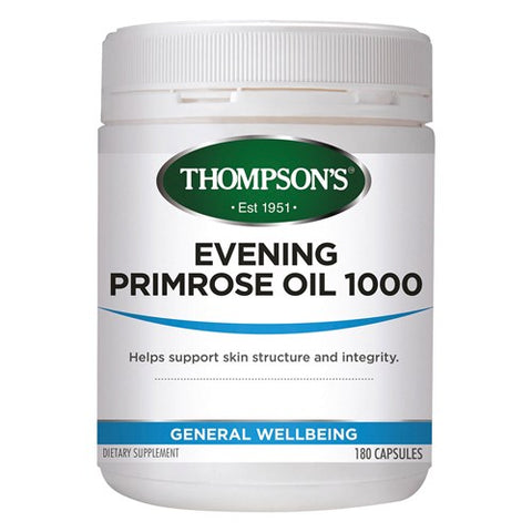 Thompson's Evening Primrose Oil 1000mg Capsules 300s