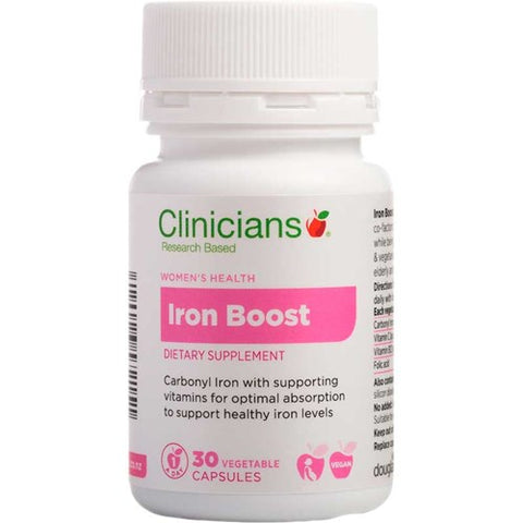 Clinicians Iron Boost 30s
