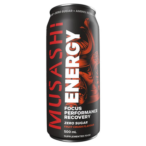 Musashi Energy Drink Fruit Crush 500Ml