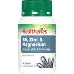 Healtheries B6 Zinc & Magnesium With Vitamin A 90 Tablets