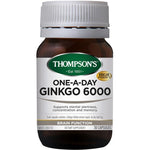 Thompsons One A Day Ginkgo 6000Mg 30 Capsules