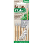 Piksters Bamboo Inter Brush 8 Pack Size 0